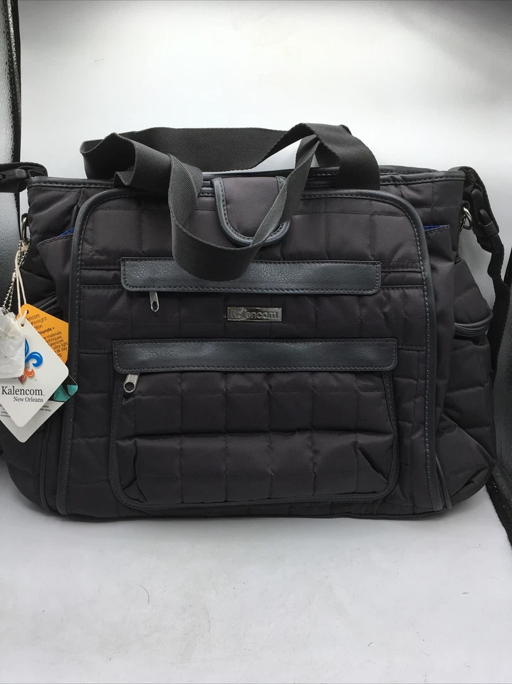 Bolso de Pañales Kalencom Nola Peso Pluma Acolchado Azul Marino Nuevo con Etiquetas Foto 1 de 4