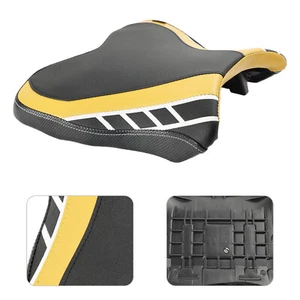 Front Driver Raider Seat Pillion Saddle Fits Yellow For Yamaha Yzf-R1 2015-2023 - Picture 1 of 11