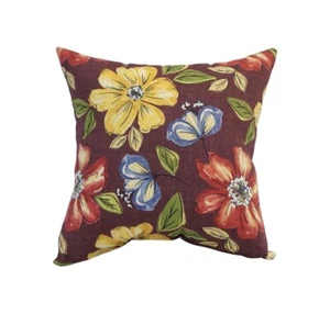 Almohada Floral Agujas Ardientes Interior Exterior 17 x 17 - Imagen 1 de 2