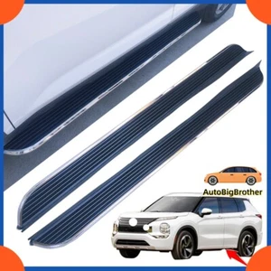 Fit For Mitsubishi Outlander 2022-2024 Running Boards Side Steps Pedals Nerf Bar - Picture 1 of 9