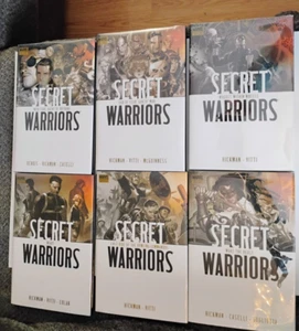 MARVEL- PREMIERE EDITION- SECRET WARRIORS VOL 1 - 6 HARD COVER 1ST PRINT - Picture 1 of 12