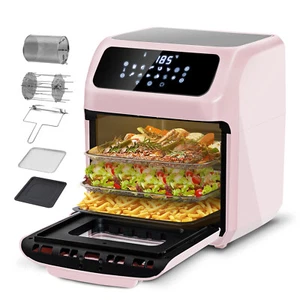 12L Air Fryer Oven w/ Rotisserie Healthy Cooker Kitchen Frying 12 Presets 1800W - Picture 1 of 12