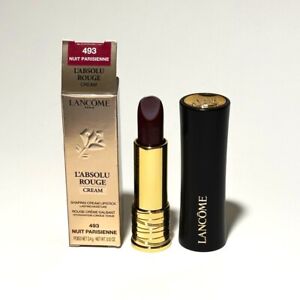 Lancome L'Absolu Rouge Cream Lipstick 493 Nuit Parisienne