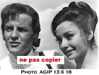 Belle Photo De Presse Originale Agip De Jacques Perrin And Raffaella Carra