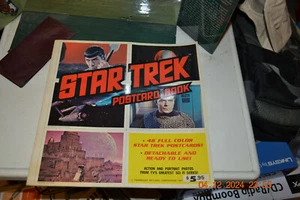 Star Trek Postcard Book 48 Full Color Postcards, Ready to use, Complete! Kirk Sp - Picture 1 of 11