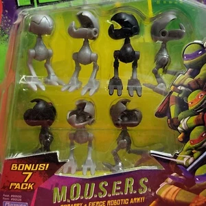 Nickelodean Teenage Mutant Ninja Tartarughe Ninja Mousers Scappy Feroce Esercito Robotico 201 - Foto 1 di 10