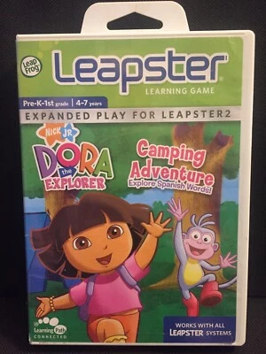 Dora The Explorer Leapster2 Camping Adventure Includes Game, Box & Instructions - Image 1 of 2