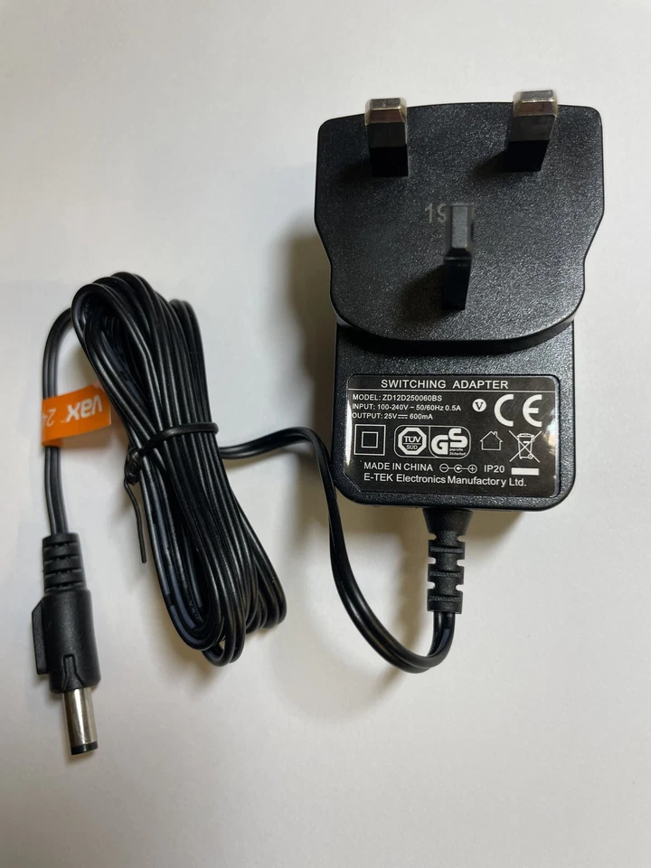 UPBRIGHT ZD12D250060BS 24V Power Adapter