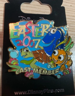 Disney Easter Dory & Nemo 2007 miembro del elenco #53466 PIN LE 1000 Foto 1 de 2