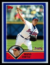 2003 Topps Traded & Rookies #T60 Russ Ortiz Gold