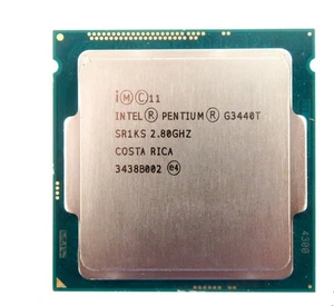 Intel Pentium G3440T 2.8GHz LGA 1150 SR1KS 3M Cache 2-Core 35W CPU Processor - Picture 1 of 1