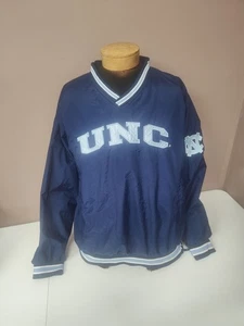 UNC Tar Heels Windbreaker Pullover Jacke Genuine Stuff Collegiate Large blau - Bild 1 von 5