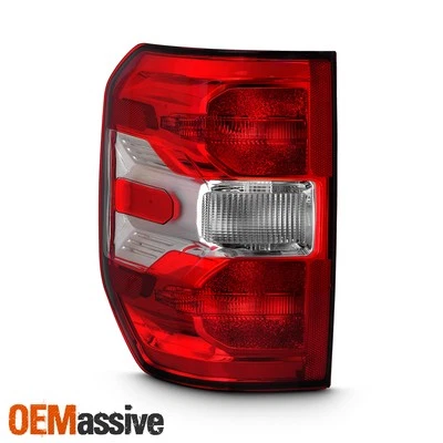 For 2022-2025 Ford Maverick XL / XLT [Halogen Type] Chrome Red Tail Light Driver - Image 1 of 4