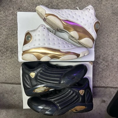 Talla 11 - Air Jordan 13/14 Retro Defining Moments Pack Foto 1 de 4