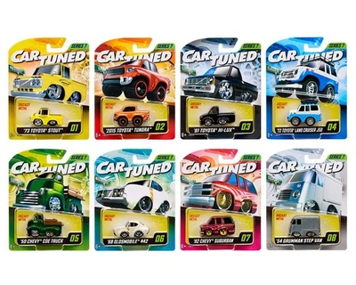CarTuned Series 7 Mainline Set of 8 Cars 2025 1/64 OPENED BOX - Image 1 of 2