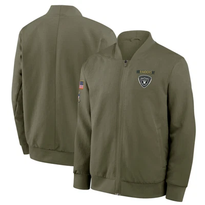 Nuevo Las Vegas 2025 Salute to Service Sideline Therma Sudadera Cremallera Chaqueta Abrigo Foto 1 de 4