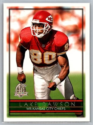 Lake Dawson 1996 Topps 40th year Kansas City Chiefs #303 - Image 1 of 2