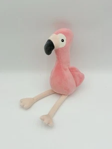 H&M Flamingo Bird Plush Doll Pink Soft Lovey Nursery Toy Shelf Sitter Baby 12” - Picture 1 of 8