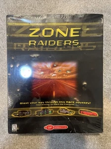 NEW - Zone Raiders 1995 Big Box PC Game - SEALED / Unopened - IN PLASTIC! - Picture 1 of 10