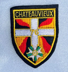 Écusson Militaire 76è RI Régiment Infanterie Lullin Chateauvieux Patch Insigne - Imagen 1 de 2