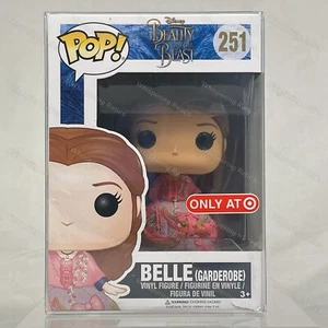 Funko Pop! Disney Beauty & the Beast: Belle Garderobe Target #251 + Protector - Picture 1 of 6