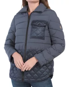 BERNARDO Mixed Media Mid Weight Puffer Jacket (size L) - Picture 1 of 2