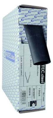 PROTEC.CLASS Schrumpfschlauch 2.1 Ø 6,4 - 12,7mm schwarz rot grün/gelb UV-beständig Solar