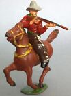 Timpo Lead Mounted Firing Rifle Cowboy Figure