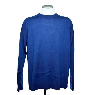Nike / Tiger Woods Golf Crew Neck Wool Apparel Blue XL China - Изображение 1 из 4