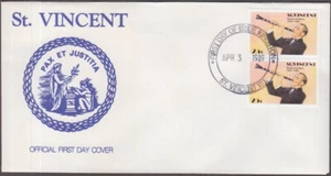 ST VINCENT Sc #1144 FDC BENNY GOODMAN, MÚSICO DE JAZZ y LÍDER DE BANDA - Imagen 1 de 1