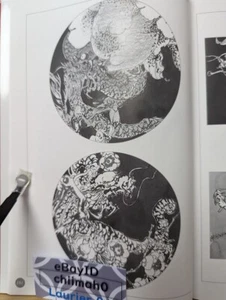 Pintura de patrón de dragón libro japonés referencia flash tatuaje Irezumi Tebori MZ - Imagen 1 de 12
