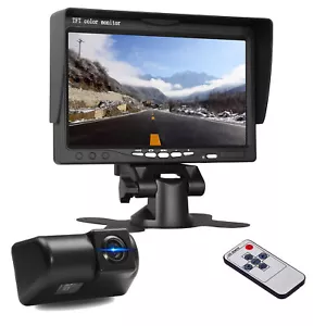 7Inch TFT LCD Monitor with HD Backup Reversing Camera LED Light For Ford Transit - Picture 1 of 19