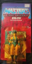 VINTAGE MATTEL 1982 MASTERS OF THE UNIVERSE MOTU EVIL-LYN MOC W Zoloworld Case