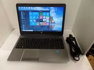 HP ProBook 650 G1 15" 2.50Ghz i5-4200U 8GB 500GB Win10 Pro DVD/VGA/WIFI/WEBCAM - Picture 1 of 11