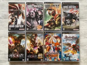 SONY PSP God Eater & Burst & God Eater 2 & Toukiden & Kiwami & Battle Spirits - Picture 1 of 18