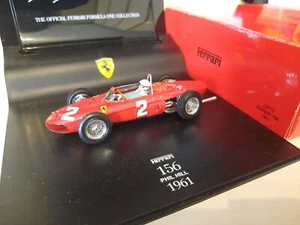 Quartzo Vitesse La Storia Ferrari 156 Phil Hill World Champion 1961 1/43 LSF10 - Foto 1 di 4