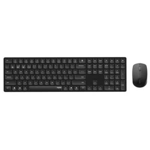 Rapoo 8020M Tastatur-Maus Set Bluetooth schwarz QWERTZ Schwarz Maus enthalten - Bild 1 von 5