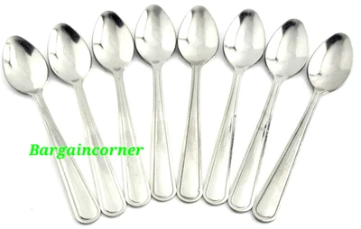 Cucharas de té y café (T4) cucharas de té pequeñas de postre cucharadita de acero inoxidable 11 cm Foto 1 de 4