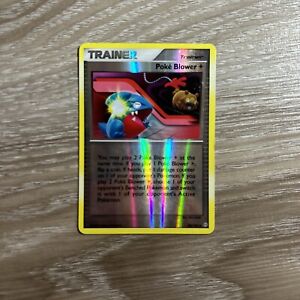 Pokemon Card Poke Blower + Stormfront 88/100 EXCELLENT Reverse Holo Uncommon TCG