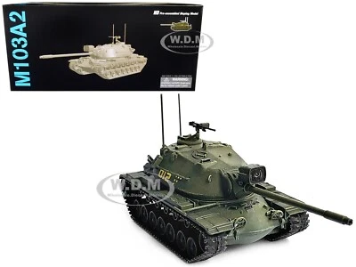 US M103A2 HEAVY TANK D12 OLIVE DRAB 1/72 SCALE MODEL BY DRAGON MODELS 63162 - Image 1 of 4