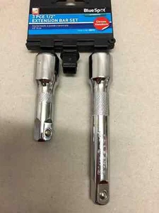 2PC SET 1/2" EXTENSION BAR 75MM & 125MM ADAPTOR FOR RATCHET / SOCKETS - Picture 1 of 1