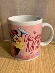 Taza de café de cerámica Disney rosa Minnie Mouse MARA MARAVILLOSA MAMÁ Giftco del día de la madre - Imagen 1 de 4