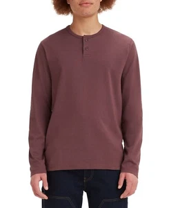 Camiseta para hombre Levis Henley roja huckleberry XL B4HP - Imagen 1 de 4