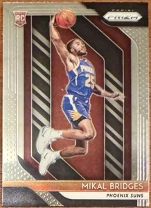 2018-19 Panini Prizm Mikal Bridges Rookie RC #289 | Villanova Suns Nets Knicks - Picture 1 of 2