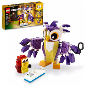LEGO Creator 3 in 1 Fantasy Forest Creatures Animal Toys 31125