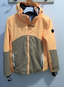 Bogner Women’s Insulated Ski Jacket Soft Orange Size XL - Picture 1 of 7