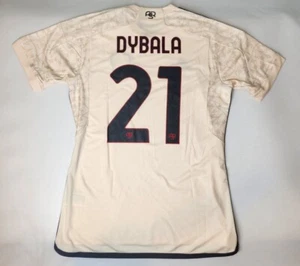 Camiseta Adidas AS Roma Dybala #21 Visitante Blanca Mediana 2023/2024 Para Hombre NUEVA IK7168 - Imagen 1 de 12