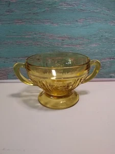 Vintage Sharon Amber Creamer Cup - Picture 1 of 2