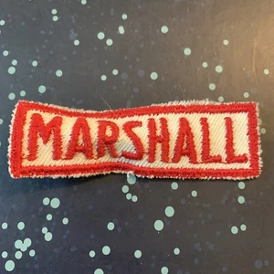 Vintage Marshall Patch Employee Uniform 4C 3” X 1” - Picture 1 of 2
