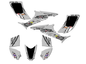 2006-2019 TRX 90 SHREDDER Grey Senge Graphics Kit Compatible with Honda - Picture 1 of 7